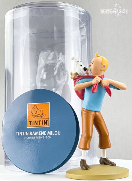 Tintin Fetches Snowy (Milou) Heykel