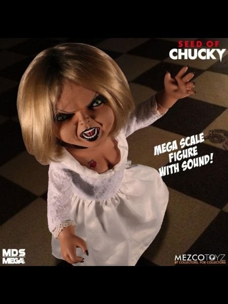 Seed of Chucky - Talking Tiffany Mega Scale Ses Efektli Koleksiyon Figürü