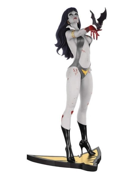 Vampirella Crimson Blood by Jose Gonzalez 50th Anniversary (B&W Variant) Limited Edition Heykel