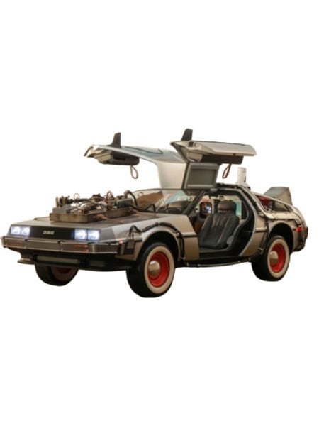 Back to the Future 3 - DeLorean Time Machine 1/6 Scale Koleksiyon Aracı