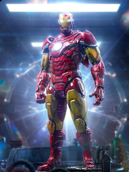 Marvel Comics - Iron Man Unleashed Deluxe 1/10 Art Scale Limited Edition Heykel