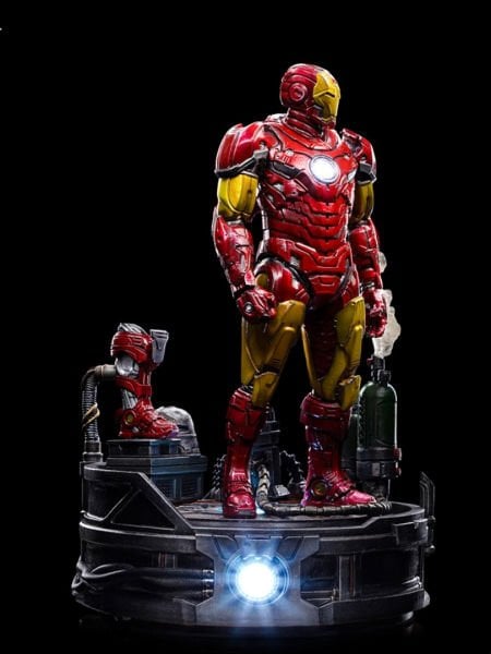 Marvel Comics - Iron Man Unleashed Deluxe 1/10 Art Scale Limited Edition Heykel