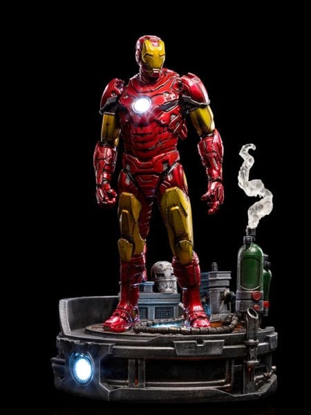Marvel Comics - Iron Man Unleashed Deluxe 1/10 Art Scale Limited Edition Heykel