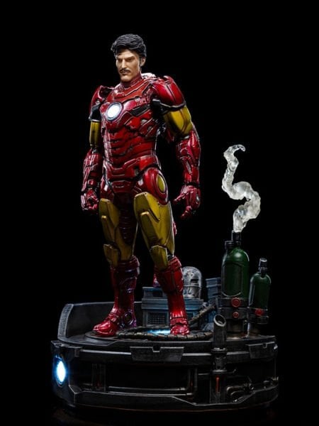 Marvel Comics - Iron Man Unleashed Deluxe 1/10 Art Scale Limited Edition Heykel
