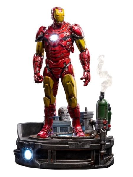 Marvel Comics - Iron Man Unleashed Deluxe 1/10 Art Scale Limited Edition Heykel