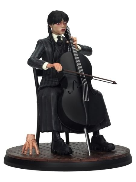 Wednesday (2022) - Wednesday with Cello and Thing Koleksiyon Figürü