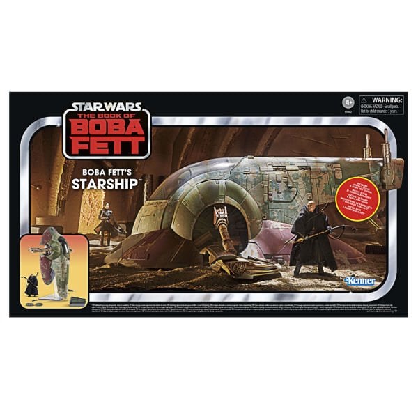 Star Wars The Vintage Collection Boba Fett's Starship & Figure Set (The Book of Boba Fett)