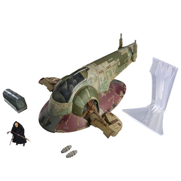 Star Wars The Vintage Collection Boba Fett's Starship & Figure Set (The Book of Boba Fett)