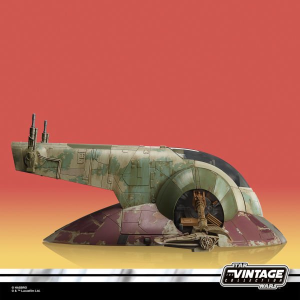 Star Wars The Vintage Collection Boba Fett's Starship & Figure Set (The Book of Boba Fett)