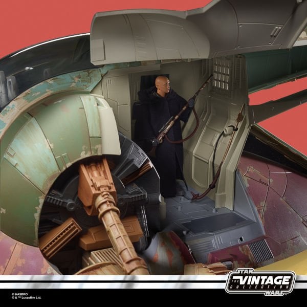Star Wars The Vintage Collection Boba Fett's Starship & Figure Set (The Book of Boba Fett)
