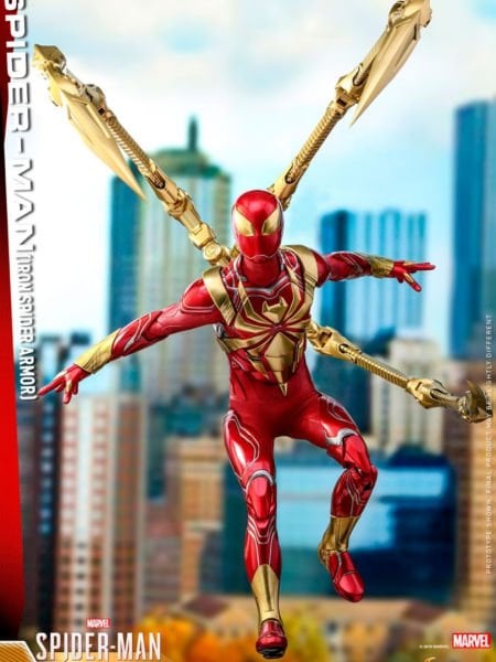 Spider-Man Video Game - Spider-Man (Iron Spider Armor) 1/6 Scale Koleksiyon Figürü