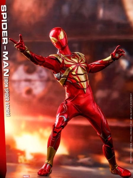 Spider-Man Video Game - Spider-Man (Iron Spider Armor) 1/6 Scale Koleksiyon Figürü