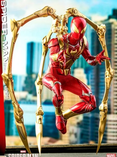 Spider-Man Video Game - Spider-Man (Iron Spider Armor) 1/6 Scale Koleksiyon Figürü