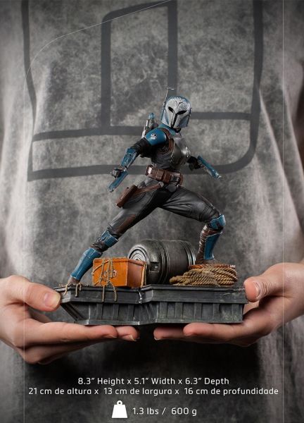 Star Wars: The Mandalorian - Bo-Katan 1/10 Art Scale Limited Edition Heykel