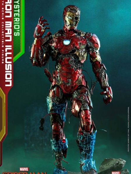 Spider-Man: Far From Home - Mysterio’s Iron Man Illusion 1/6 Scale Koleksiyon Figürü
