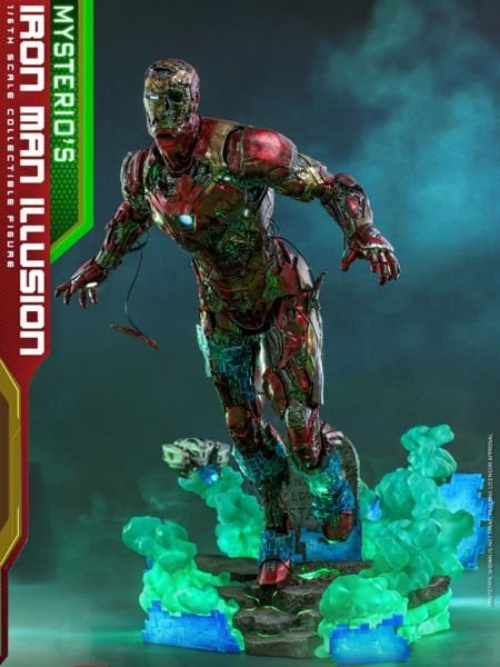 Spider-Man: Far From Home - Mysterio’s Iron Man Illusion 1/6 Scale Koleksiyon Figürü