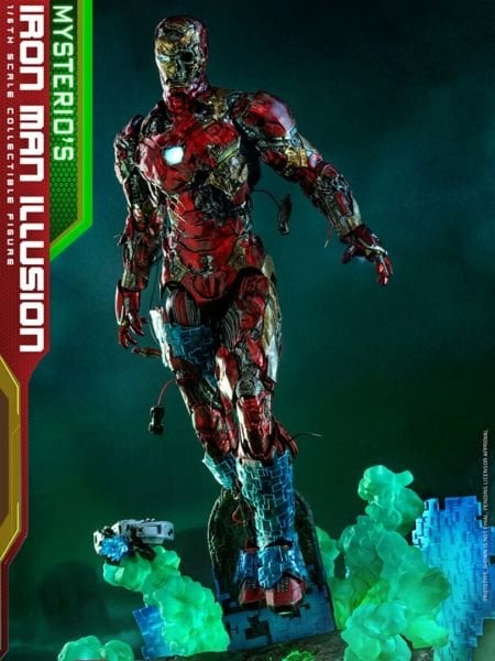 Spider-Man: Far From Home - Mysterio’s Iron Man Illusion 1/6 Scale Koleksiyon Figürü