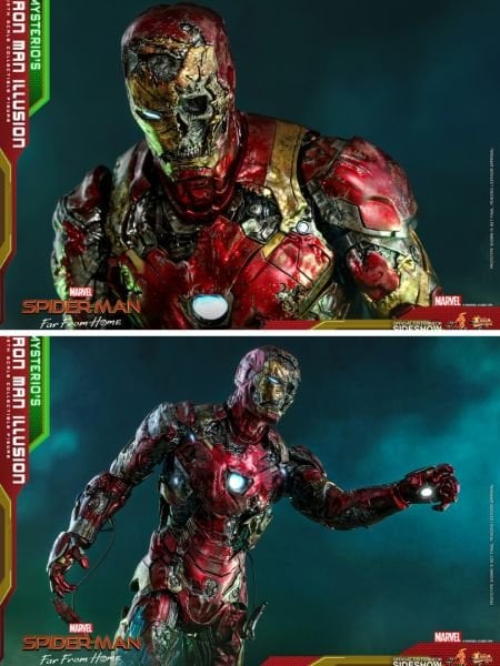 Spider-Man: Far From Home - Mysterio’s Iron Man Illusion 1/6 Scale Koleksiyon Figürü
