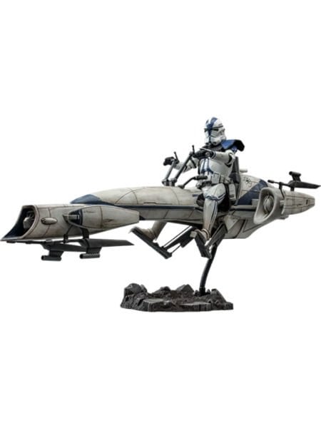 Star Wars: The Clone Wars - Clone Commander Appo with BARC Speeder 1/6 Scale Koleksiyon Figür Seti