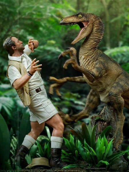 Jurassic Park - Clever Girl 1/10 Deluxe Art Scale Limited Edition Heykel