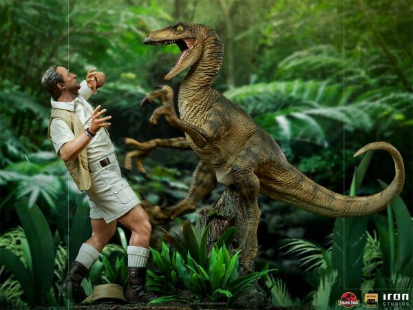 Jurassic Park - Clever Girl 1/10 Deluxe Art Scale Limited Edition Heykel