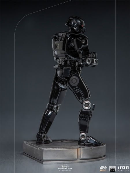 Star Wars: The Mandalorian - Dark Trooper 1/10 Art Scale Limited Edition Heykel