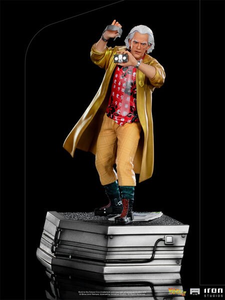 Back To The Future 2 - Doctor Brown 1/10 Art Scale Limited Edition Heykel