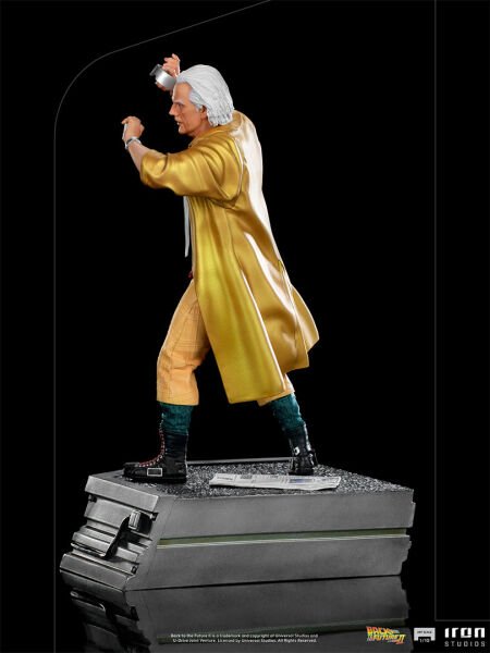 Back To The Future 2 - Doctor Brown 1/10 Art Scale Limited Edition Heykel