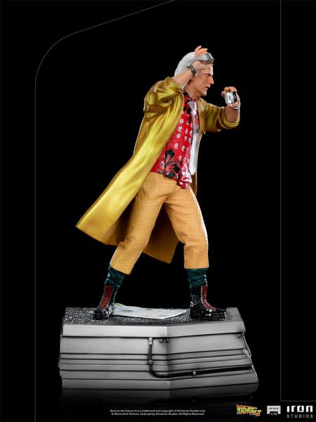 Back To The Future 2 - Doctor Brown 1/10 Art Scale Limited Edition Heykel