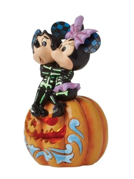 Disney Traditions - Mickey & Minnie Pumpkin Işıklı Heykel