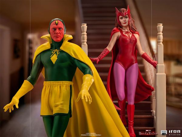 Wandavision - Vision Halloween 1/10 Art Scale Limited Edition Heykel