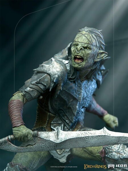 Lord of the Rings - Swordsman Orc 1/10 Art Scale Limited Edition Heykel
