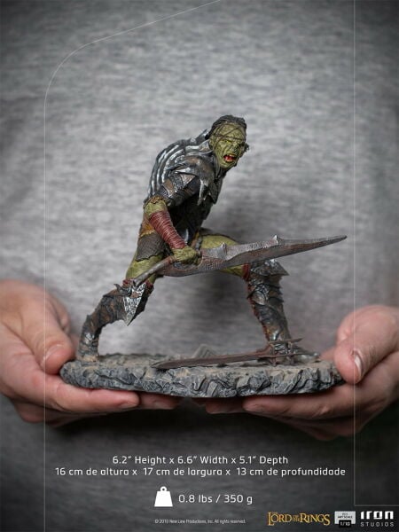 Lord of the Rings - Swordsman Orc 1/10 Art Scale Limited Edition Heykel