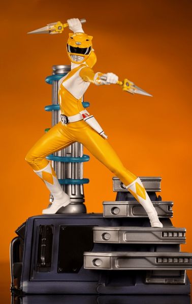 Mighty Morphin Power Rangers - Yellow Ranger 1/10 Art Scale Limited Edition Heykel