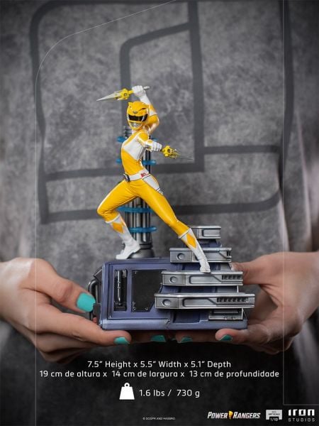 Mighty Morphin Power Rangers - Yellow Ranger 1/10 Art Scale Limited Edition Heykel