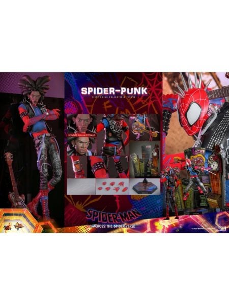 Spider-Man: Across the Spider-Verse - Spider-Punk 1/6 Scale Koleksiyon Figürü