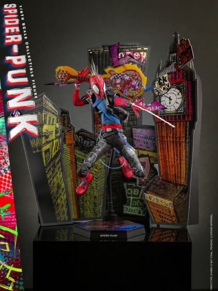 Spider-Man: Across the Spider-Verse - Spider-Punk 1/6 Scale Koleksiyon Figürü