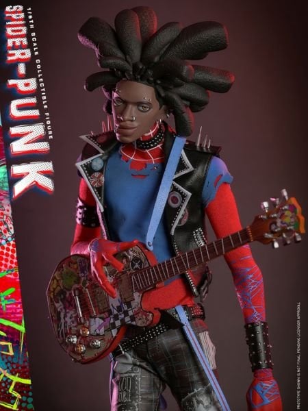 Spider-Man: Across the Spider-Verse - Spider-Punk 1/6 Scale Koleksiyon Figürü
