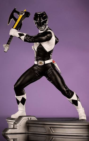 Mighty Morphin Power Rangers - Black Ranger 1/10 Art Scale Limited Edition Heykel