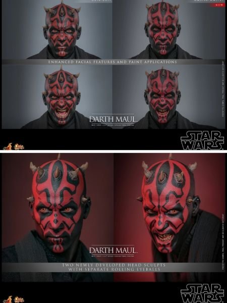 Star Wars: The Phantom Menace - Darth Maul V2 1/6 Scale Koleksiyon Figürü