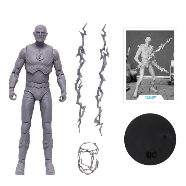 DC Multiverse The Flash (TV Series - Season 7) - The Flash Platinum Edition Figure