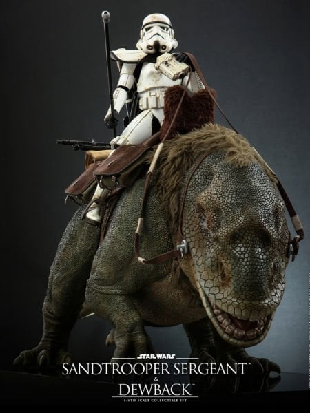 Star Wars: A New Hope - Sandtrooper Sergeant & Dewback 1/6 Scale Koleksiyon Figür Seti