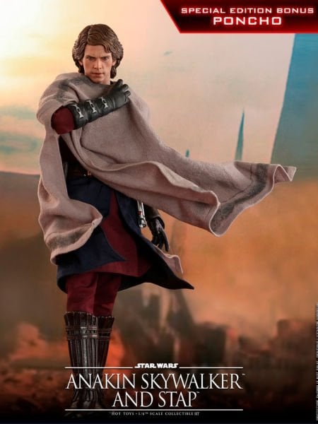 Star Wars: The Clone Wars - Anakin Skywalker and STAP (Special Edition) 1/6 Scale Koleksiyon Figür Seti