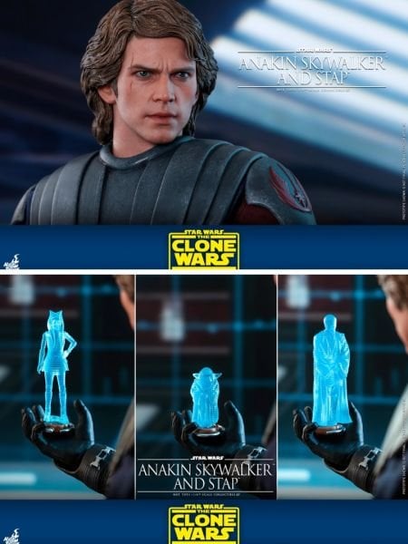 Star Wars: The Clone Wars - Anakin Skywalker and STAP (Special Edition) 1/6 Scale Koleksiyon Figür Seti
