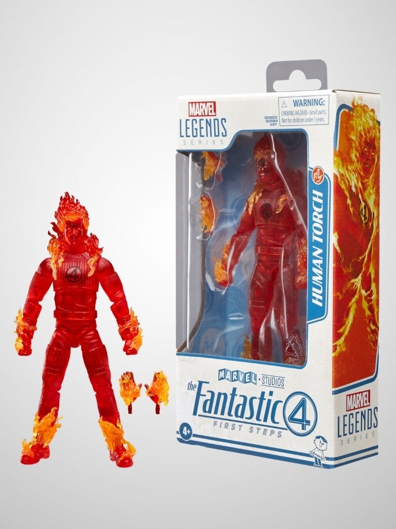 Marvel Legends Human Torch (The Fantastic Four: First Steps) Aksiyon Figürü