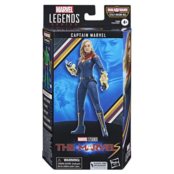 The Marvels - Marvel Legends Captain Marvel (Totally Awesome Hulk BAF)