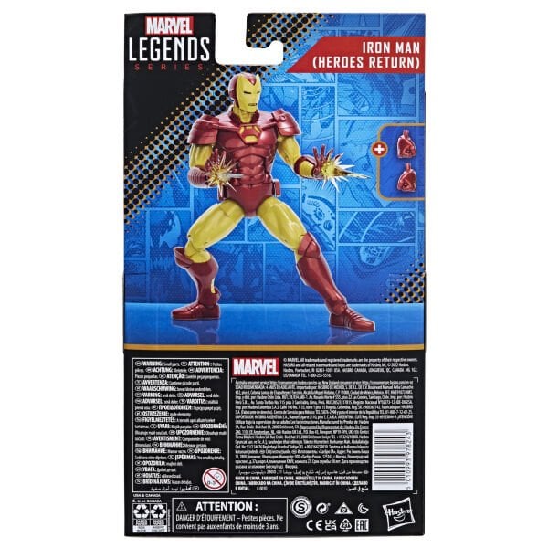 Marvel Comics - Marvel Legends Iron Man (Heroes Return)