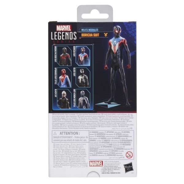 Marvel Legends Gamerverse Miles Morales Boricua Suit (Spider-Man 2 Video Game) Aksiyon Figürü