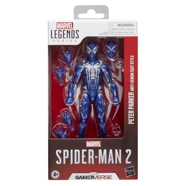 Marvel Legends Gamerverse Peter Parker Anti-Venom Suit Style (Spider-Man 2 Video Game) Aksiyon Figürü