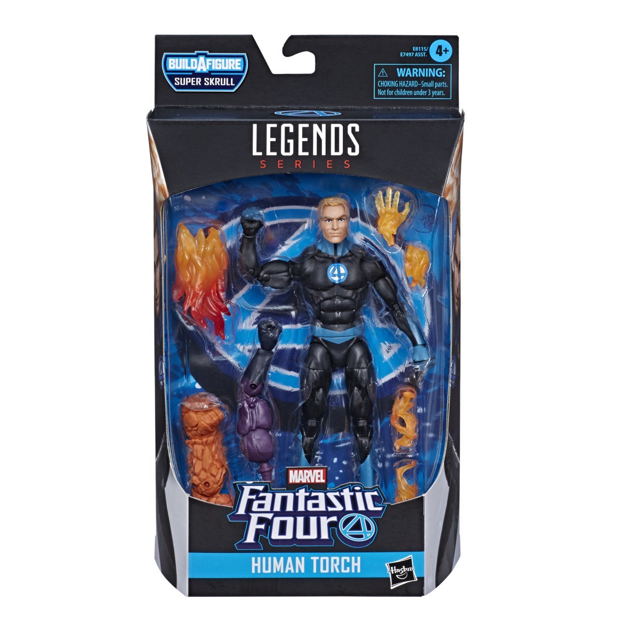 Marvel Legends Series Fantastic Four Human Torch Figure